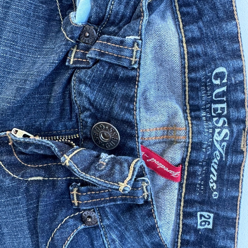 Guess Blue Denim Jeans, size 26. Excellent condition